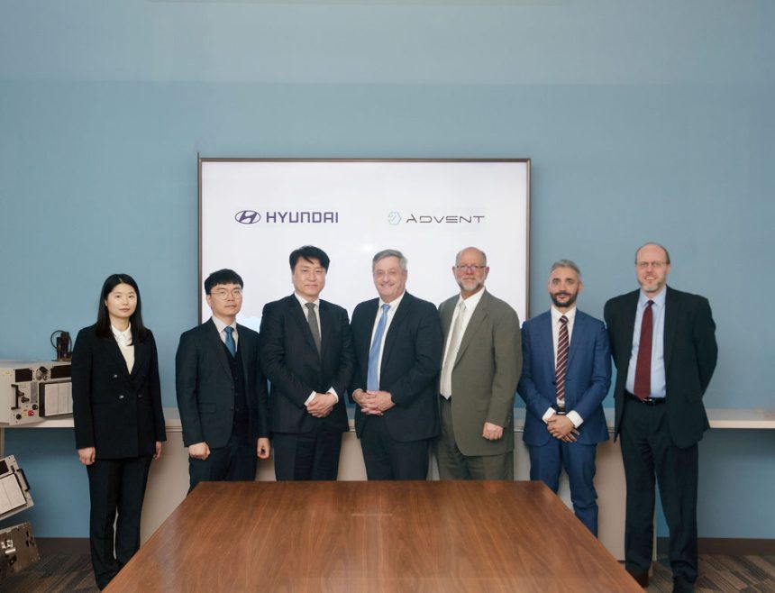 Photo Agreement Advent with Hyundai Motors