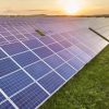 solar panels system producing renewable clean energy