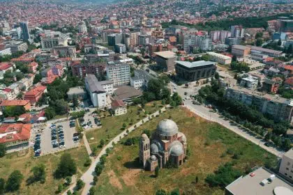 Orthodox Church Pristina University campus BIRN