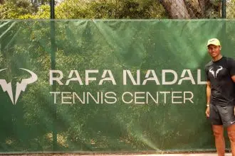 Ο Rafa Nadal στο RNTC Sani Resort 1