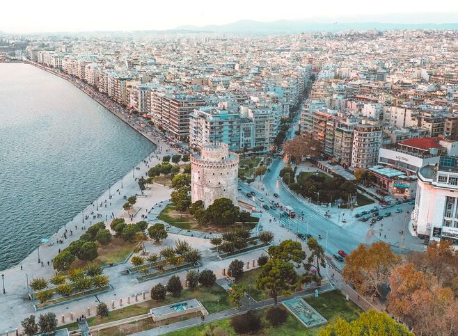 2 thessaloniki and the white tower from above 1