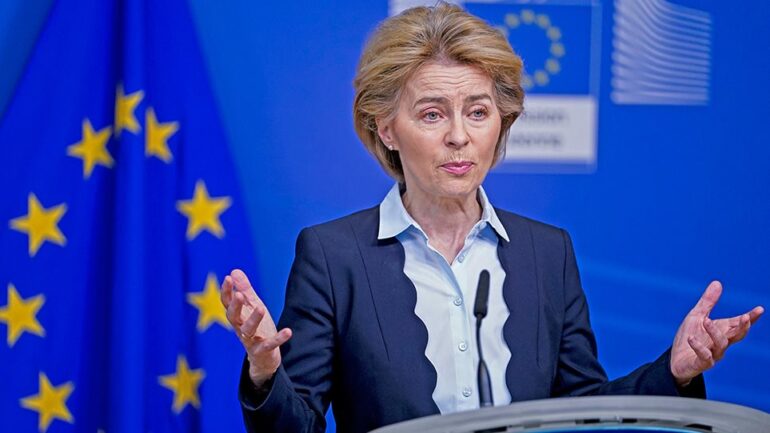 Φον ντερ Λάιεν: «Επικίνδυνη και πρωτοφανής» η παραβίαση του ευρωπαϊκού εναέριου χώρου από ρωσικά drones