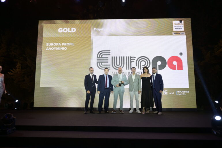 Διπλή διάκριση για την Europa Ρrofil Αλουμίνιο στα Sales Excellence Awards