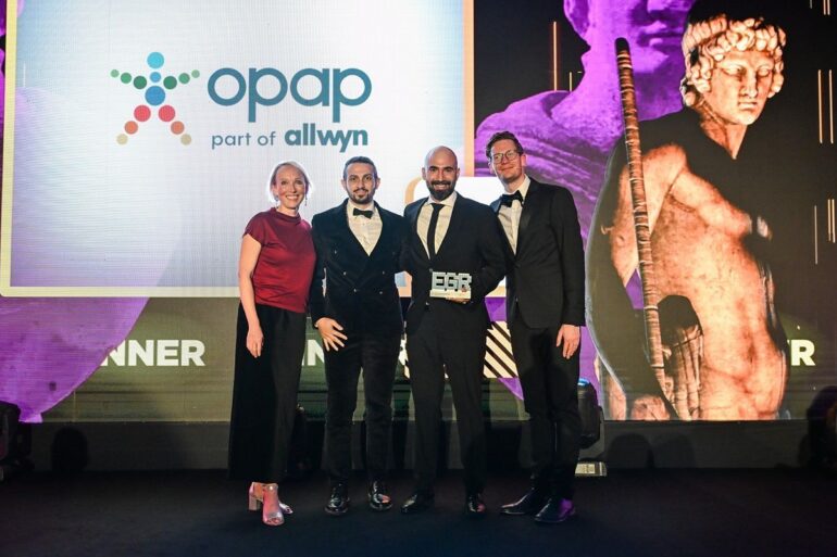 Παγκόσμια διάκριση για τον ΟΠΑΠ στα EGR Operator Awards 2025
