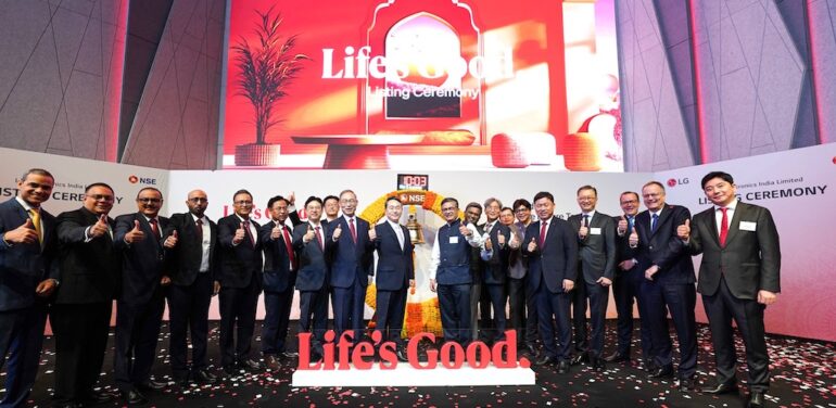 Η LG Electronics India εισάγεται στο Χρηματιστήριο NSE