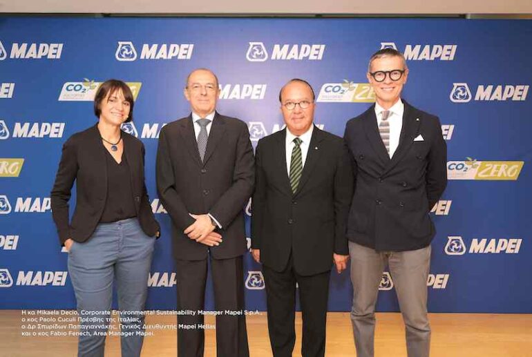 Επενδύσεις 30 εκατ. ευρώ από τη Mapei Hellas – Νέο εργοστάσιο στη Βόρεια Ελλάδα και επέκταση στη Ριτσώνα