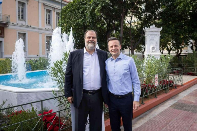 Αλλάζει όψη η πλατεία Παύλου Μελά  με τη συνδρομή του Νικόλα Πατέρα