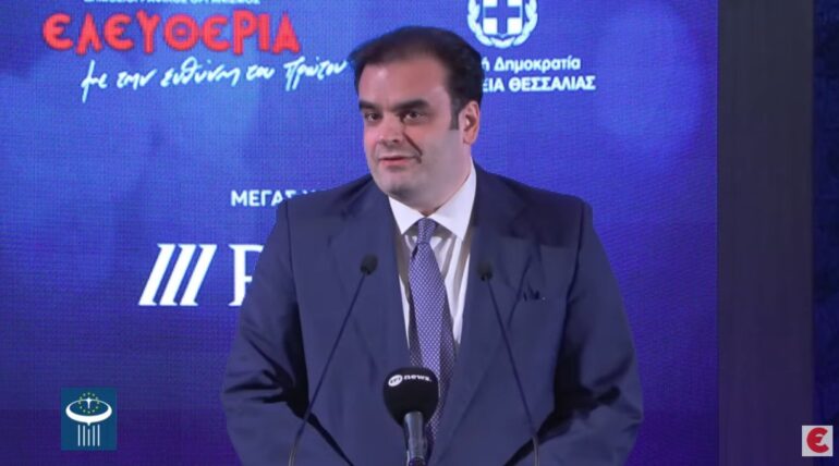 Κυριάκος Πιερρακάκης: Εθνικό στοίχημα η ανασυγκρότηση της Θεσσαλίας (βίντεο)