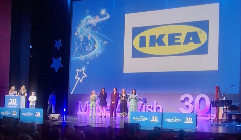 Διπλή διάκριση για την IKEA από το Make-A-Wish Ελλάδος για τη διαχρονική της προσφορά