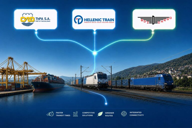 ΟΛΘ: Μνημόνιο συνεργασίας με Hellenic Train και BDZ