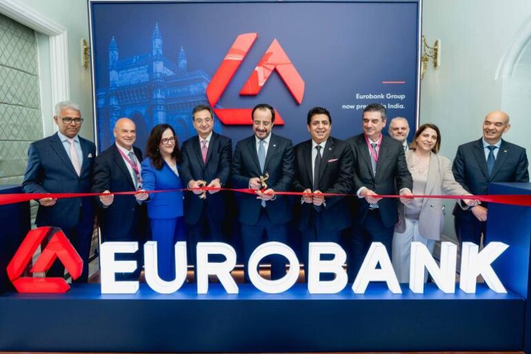 Η Eurobank επεκτείνεται στην Ινδία και ενισχύει τον διάδρομο IMEC