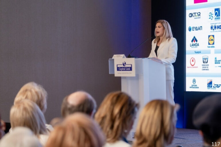 Capital Link Sustainability Award στην Αλεξάνδρα Πάλλη-Γιαννακοπούλου