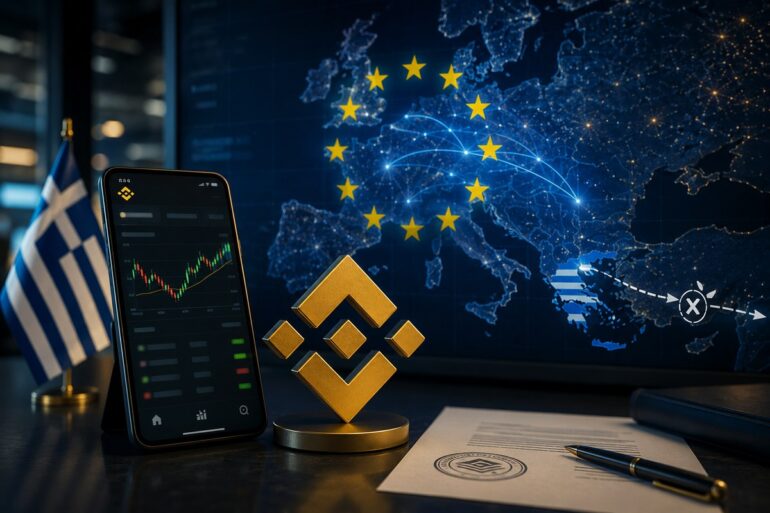 Binance – Απέσυρε την αίτηση για άδεια στην Ελλάδα