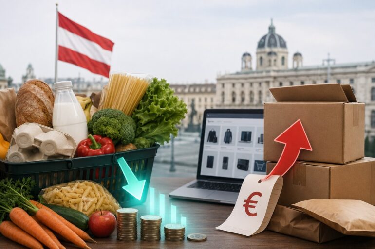 Στο 4,9%, από 10%, μειώνεται ο ΦΠΑ στα βασικά τρόφιμα στην Αυστρία