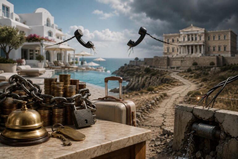 Ρίχνουν το γάντι στην κυβέρνηση οι ξενοδόχοι για φόρους, υποδομές και έλλειμμα διαλόγου